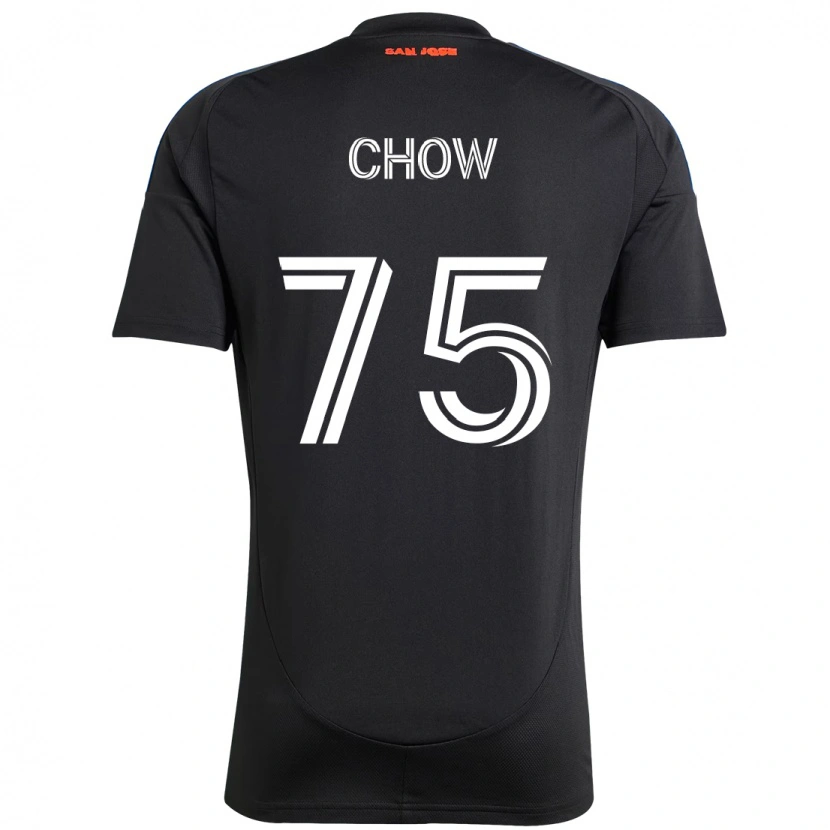 Danxen Damen Alex Chow #75 Schwarz Dunkelblau Heimtrikot Trikot 2025/26 T-Shirt