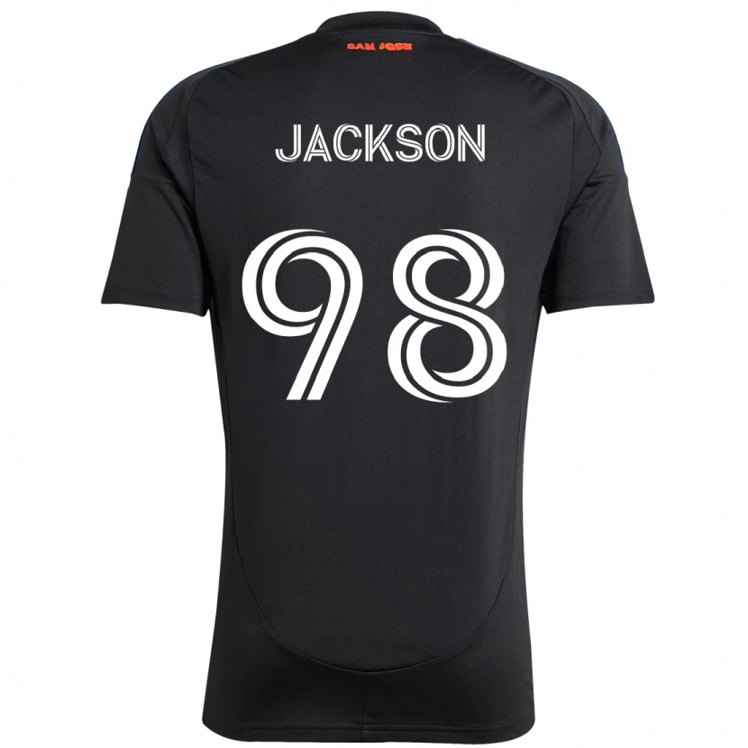 Danxen Damen Jacob Jackson #98 Schwarz Dunkelblau Heimtrikot Trikot 2025/26 T-Shirt