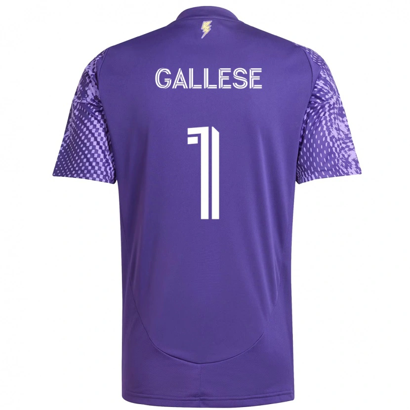 Danxen Damen Pedro Gallese #1 Lila Weiß Heimtrikot Trikot 2025/26 T-Shirt