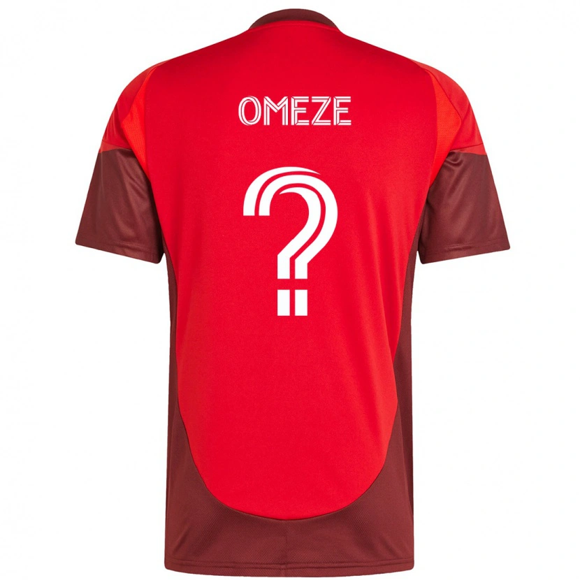 Danxen Damen Chimere Omeze #0 Rot Weiß Heimtrikot Trikot 2025/26 T-Shirt