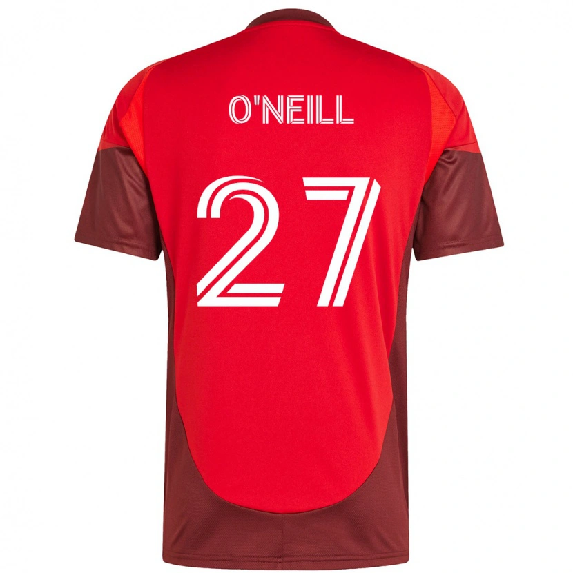 Danxen Damen Shane O'neill #27 Rot Weiß Heimtrikot Trikot 2025/26 T-Shirt