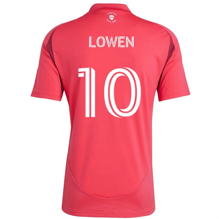 Danxen Damen Eduard Löwen #10 Magenta Weiß Heimtrikot Trikot 2025/26 T-Shirt