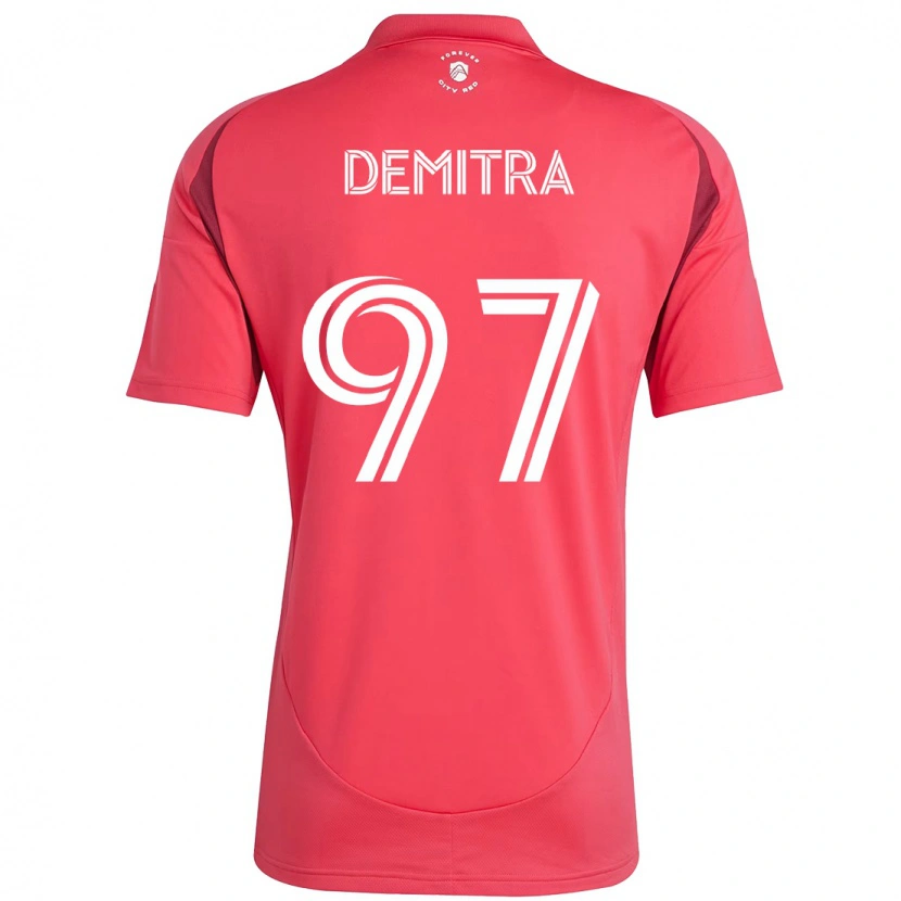 Danxen Damen Lucas Demitra #97 Magenta Weiß Heimtrikot Trikot 2025/26 T-Shirt