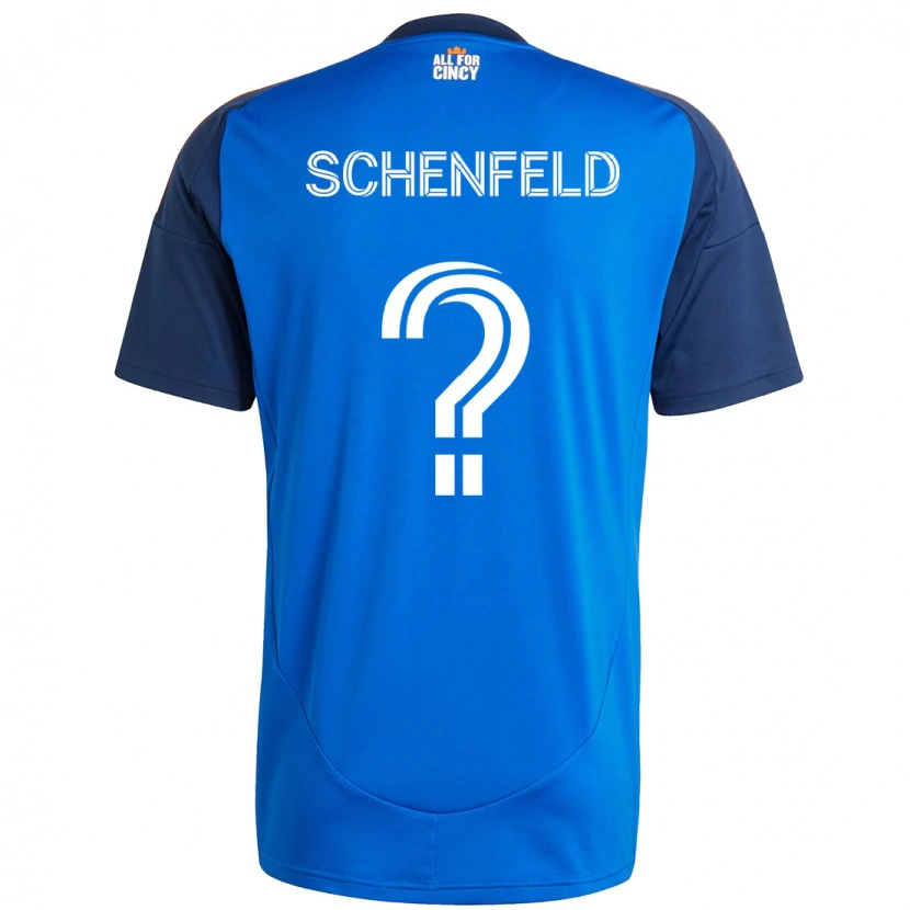 Danxen Damen Matthew Schenfeld #0 Dunkelblau Orange Heimtrikot Trikot 2025/26 T-Shirt