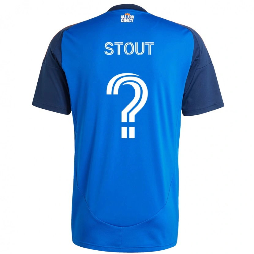 Danxen Damen Connor Stout #0 Dunkelblau Orange Heimtrikot Trikot 2025/26 T-Shirt