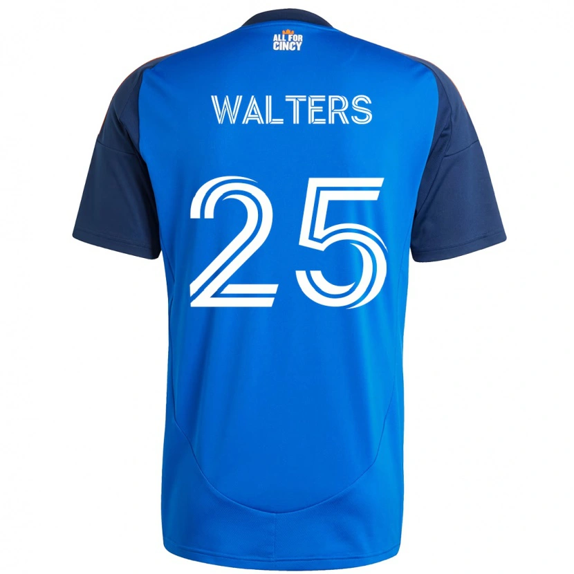 Danxen Damen Paul Walters #25 Dunkelblau Orange Heimtrikot Trikot 2025/26 T-Shirt