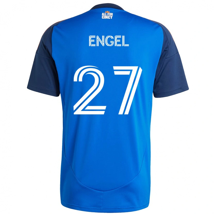 Danxen Damen Lukas Engel #27 Dunkelblau Orange Heimtrikot Trikot 2025/26 T-Shirt