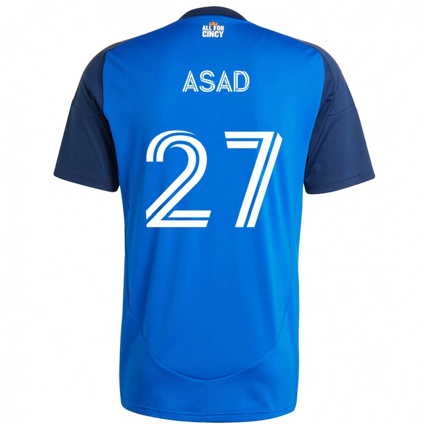 Danxen Damen Yamil Asad #27 Dunkelblau Orange Heimtrikot Trikot 2025/26 T-Shirt