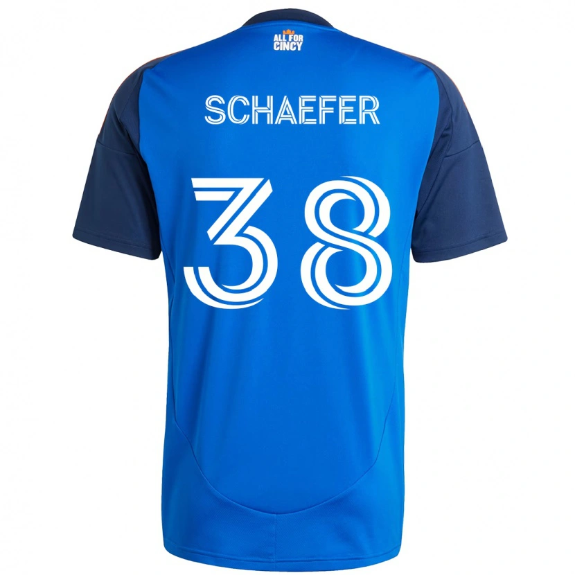Danxen Damen Brian Schaefer #38 Dunkelblau Orange Heimtrikot Trikot 2025/26 T-Shirt