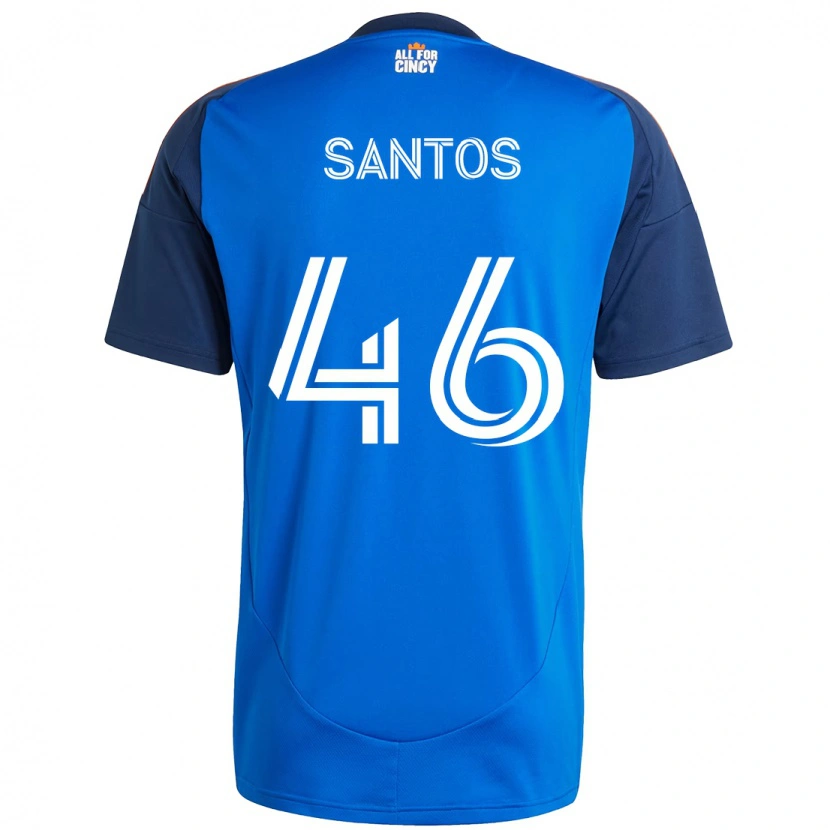 Danxen Damen Guilherme Santos #46 Dunkelblau Orange Heimtrikot Trikot 2025/26 T-Shirt