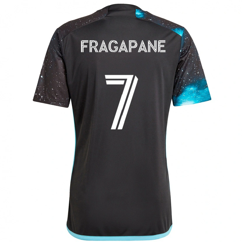Danxen Damen Franco Fragapane #7 Schwarz Blau Heimtrikot Trikot 2025/26 T-Shirt