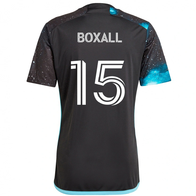 Danxen Damen Michael Boxall #15 Schwarz Blau Heimtrikot Trikot 2025/26 T-Shirt