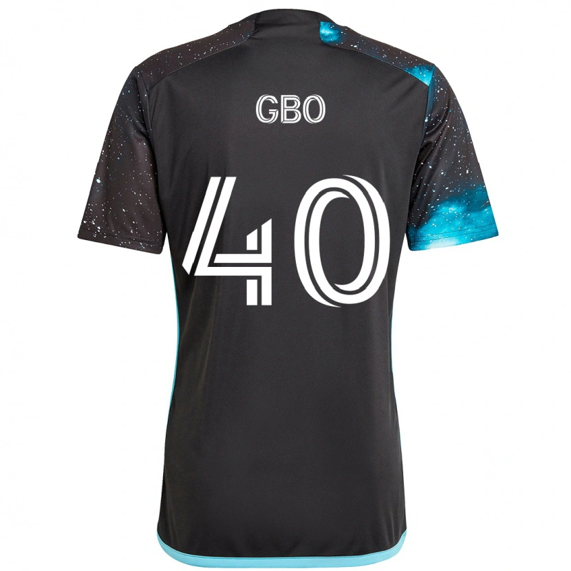 Danxen Damen Cedrik Gbo #40 Schwarz Blau Heimtrikot Trikot 2025/26 T-Shirt