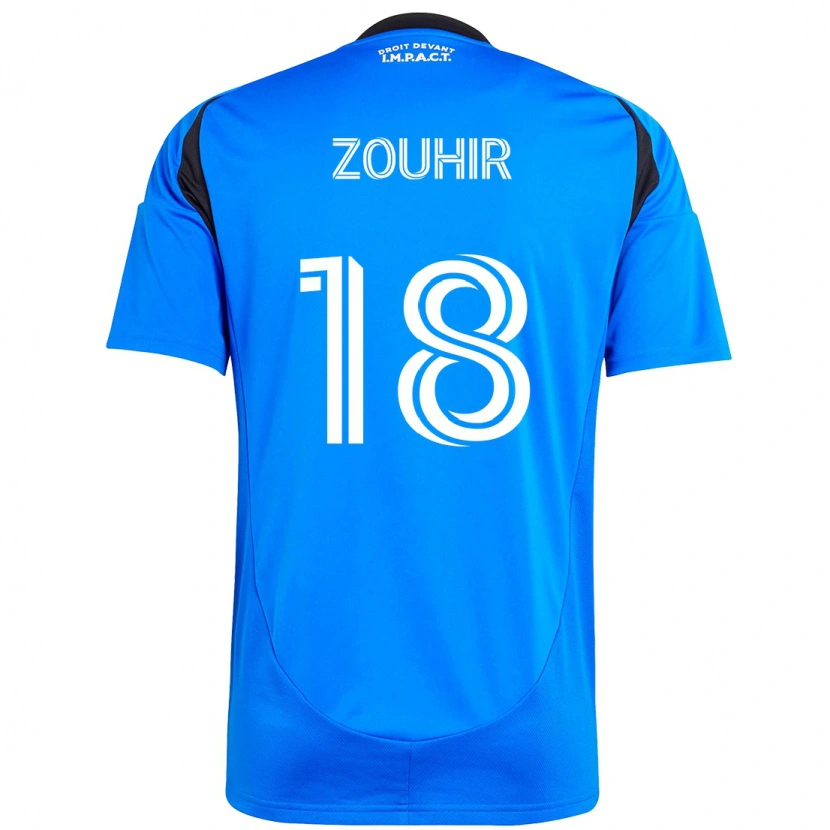 Danxen Damen Rida Zouhir #18 Dunkelblau Schwarz Heimtrikot Trikot 2025/26 T-Shirt