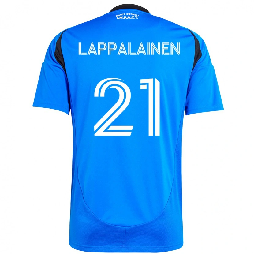 Danxen Damen Lassi Lappalainen #21 Dunkelblau Schwarz Heimtrikot Trikot 2025/26 T-Shirt