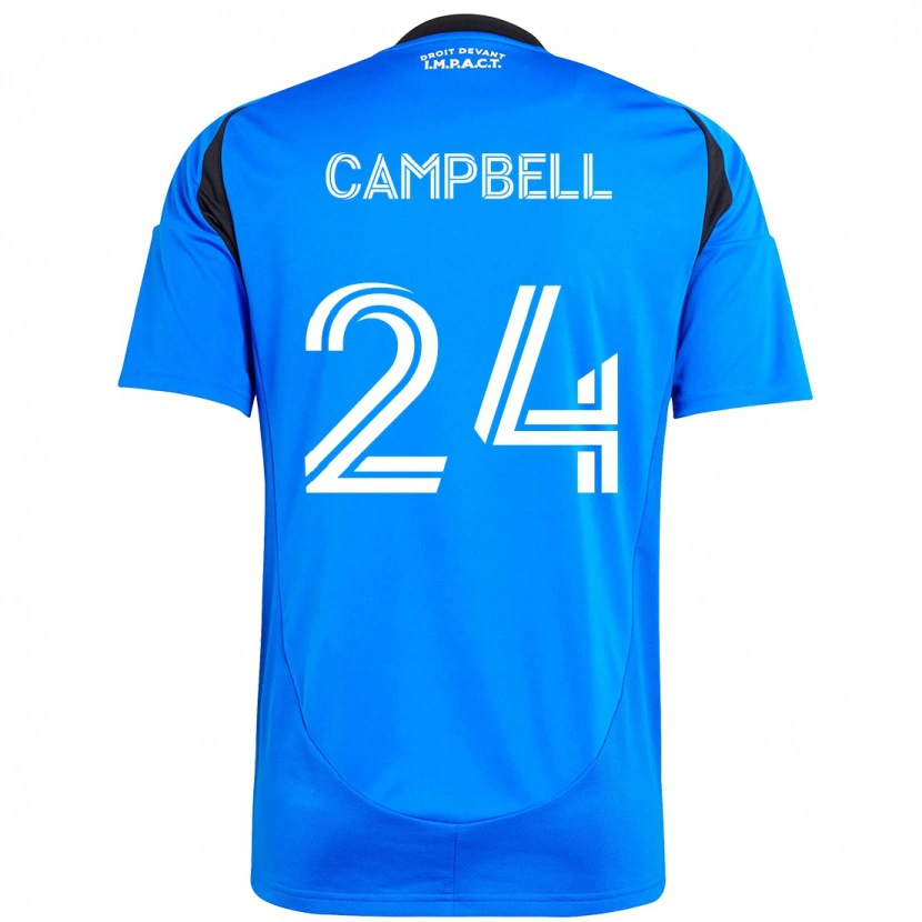 Danxen Damen George Campbell #24 Dunkelblau Schwarz Heimtrikot Trikot 2025/26 T-Shirt