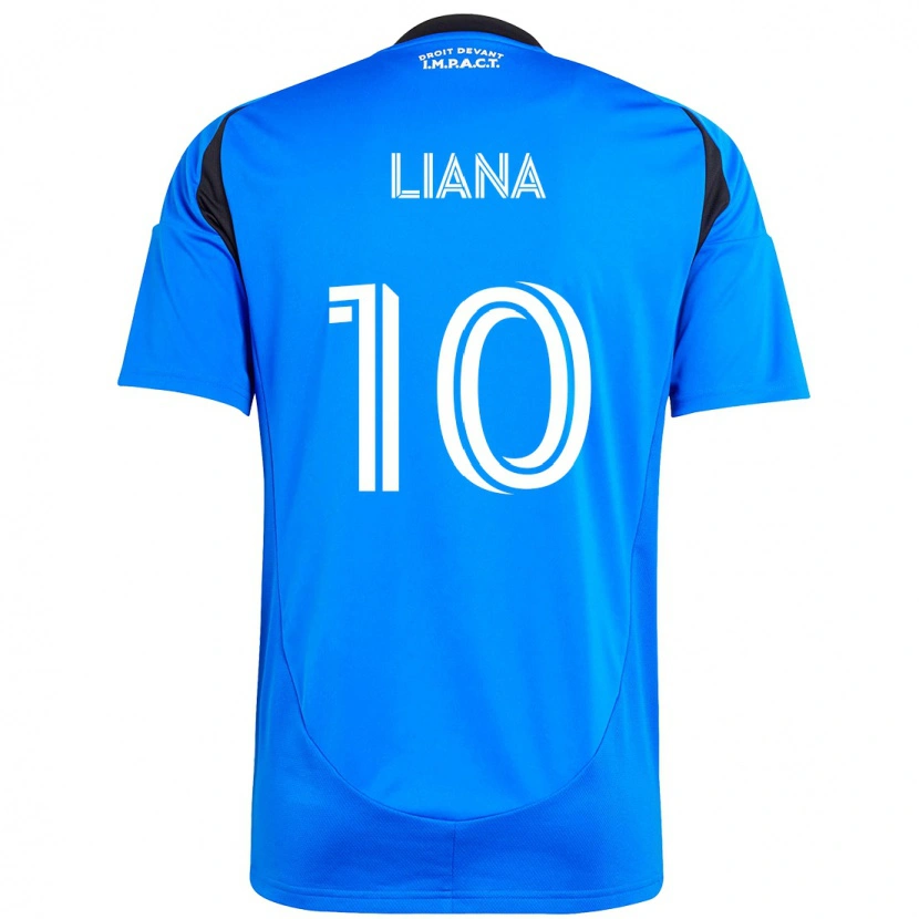 Danxen Damen Tarasco Liana #10 Dunkelblau Schwarz Heimtrikot Trikot 2025/26 T-Shirt