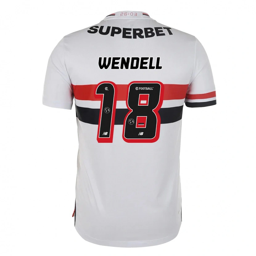 Danxen Damen Wendell #18 Rot Schwarz Weiß Heimtrikot Trikot 2025/26 T-Shirt