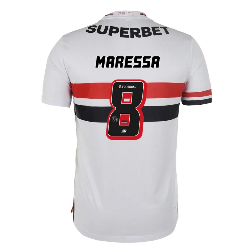 Danxen Damen Maressa #8 Rot Schwarz Weiß Heimtrikot Trikot 2025/26 T-Shirt