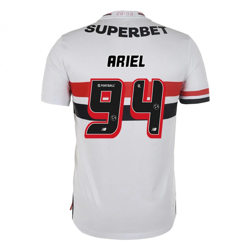 Danxen Damen Ariel #94 Rot Schwarz Weiß Heimtrikot Trikot 2025/26 T-Shirt