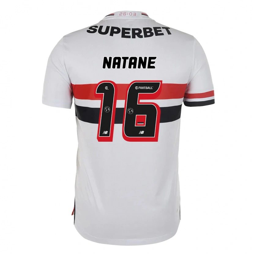 Danxen Damen Natane #16 Rot Schwarz Weiß Heimtrikot Trikot 2025/26 T-Shirt