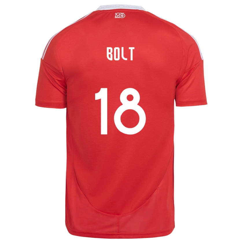 Danxen Damen Tamara Bolt #18 Rot Weiß Heimtrikot Trikot 2025/26 T-Shirt