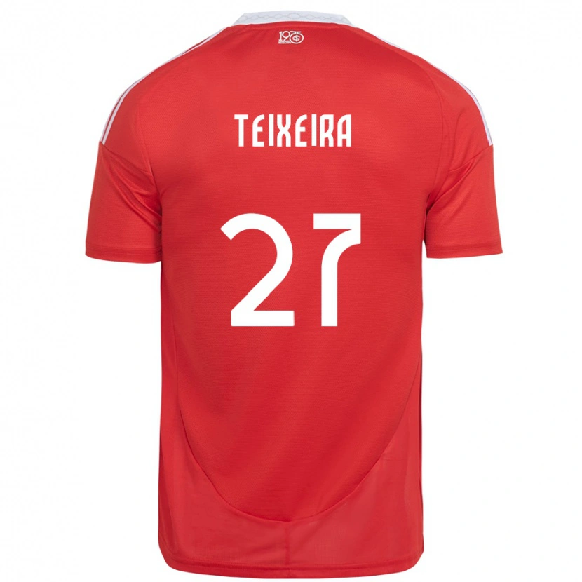 Danxen Damen Danny Teixeira #27 Rot Weiß Heimtrikot Trikot 2025/26 T-Shirt