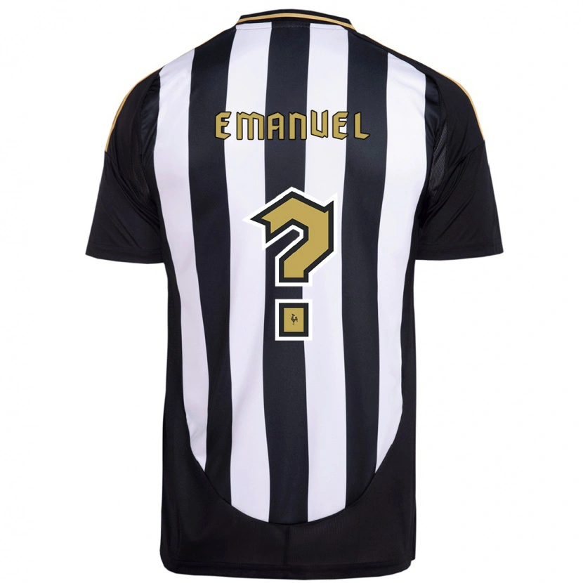 Danxen Damen Emanuel #0 Weiß Schwarz Heimtrikot Trikot 2025/26 T-Shirt