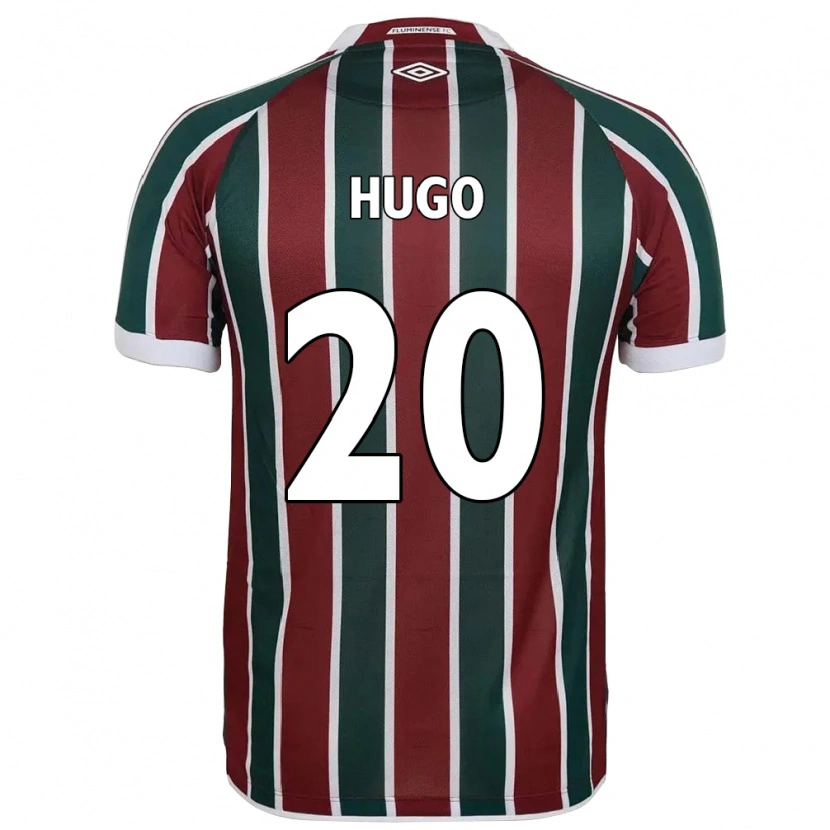 Danxen Damen Victor Hugo #20 Grün Kastanienbraun Weiß Heimtrikot Trikot 2025/26 T-Shirt