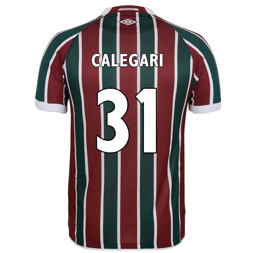Danxen Damen Calegari #31 Grün Kastanienbraun Weiß Heimtrikot Trikot 2025/26 T-Shirt