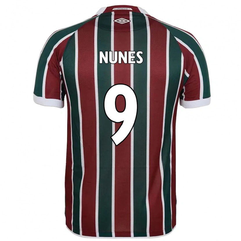 Danxen Damen Carla Nunes #9 Grün Kastanienbraun Weiß Heimtrikot Trikot 2025/26 T-Shirt