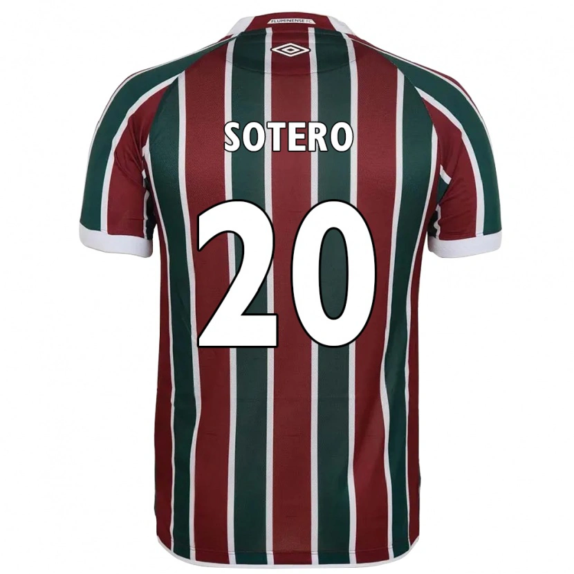 Danxen Damen Kamilla Sotero #20 Grün Kastanienbraun Weiß Heimtrikot Trikot 2025/26 T-Shirt