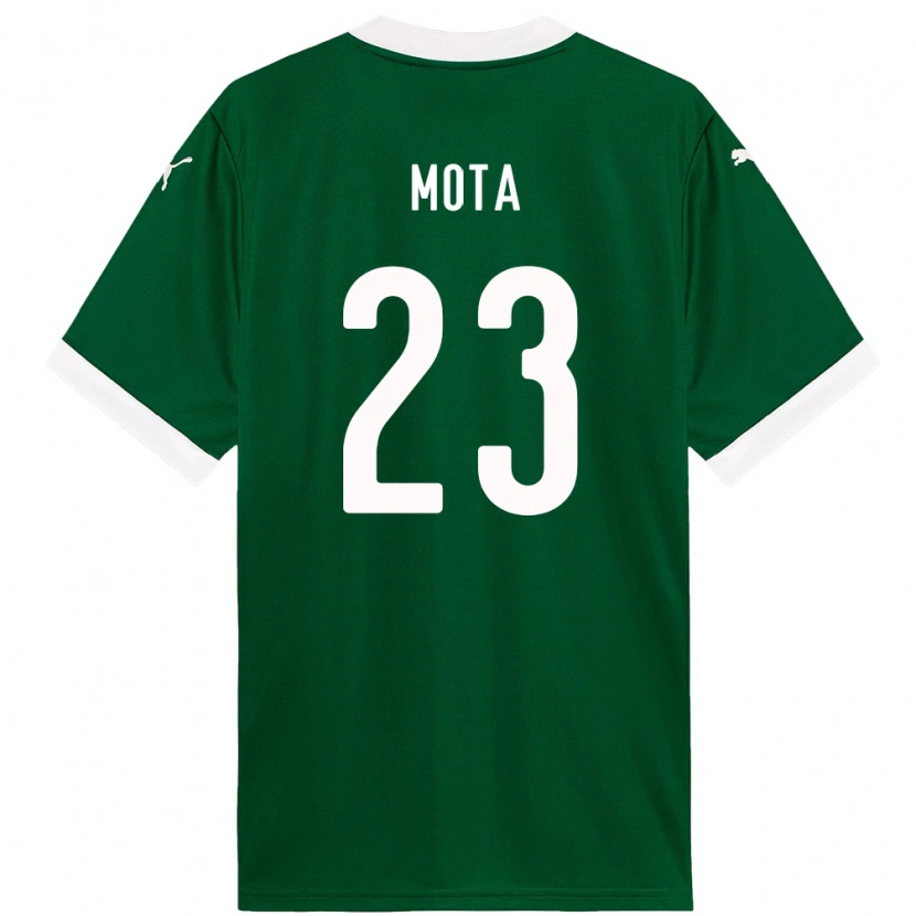 Danxen Damen Flávia Mota #23 Grün Weiß Heimtrikot Trikot 2025/26 T-Shirt