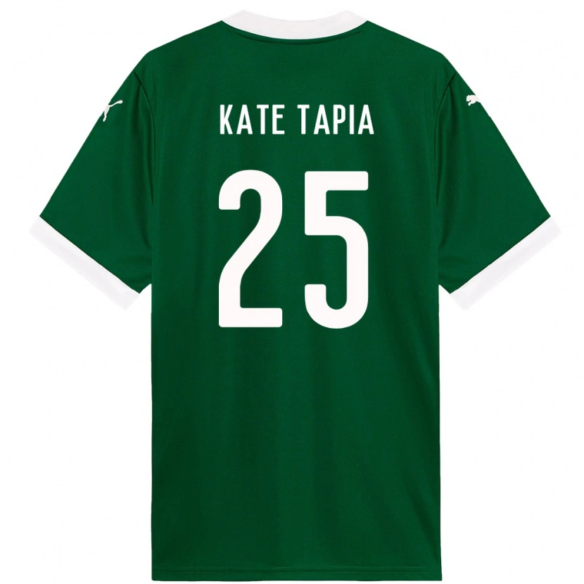 Danxen Damen Kate Tapia #25 Grün Weiß Heimtrikot Trikot 2025/26 T-Shirt