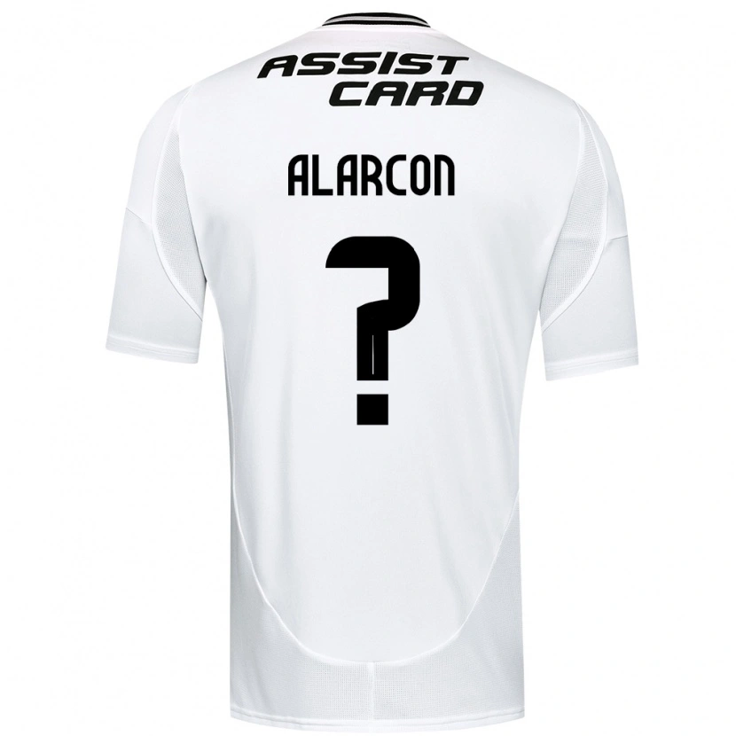Danxen Damen Cristian Alarcón #0 Schwarz Weiß Gelb Heimtrikot Trikot 2025/26 T-Shirt