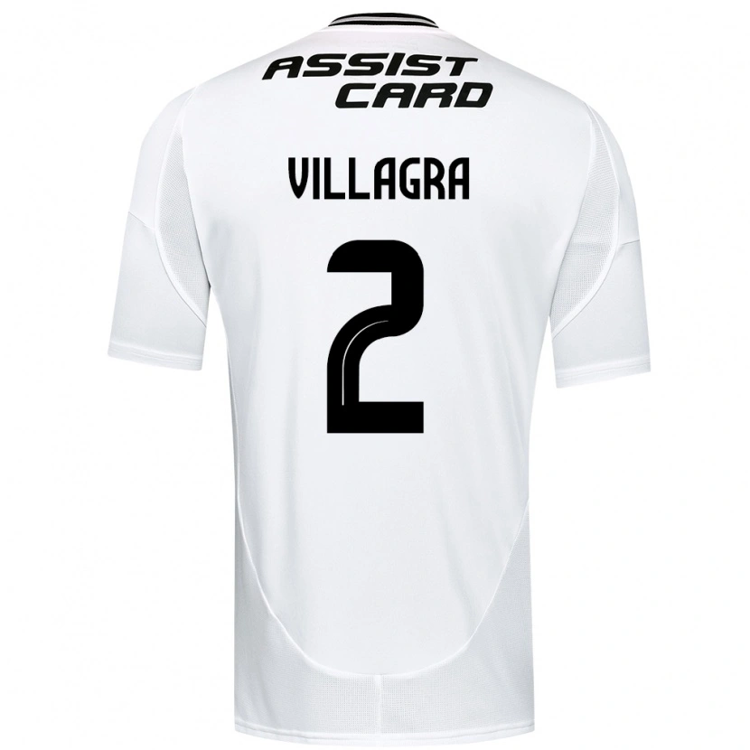 Danxen Damen Jonathan Villagra #2 Schwarz Weiß Gelb Heimtrikot Trikot 2025/26 T-Shirt