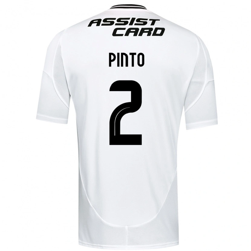 Danxen Damen Matías Pinto #2 Schwarz Weiß Gelb Heimtrikot Trikot 2025/26 T-Shirt