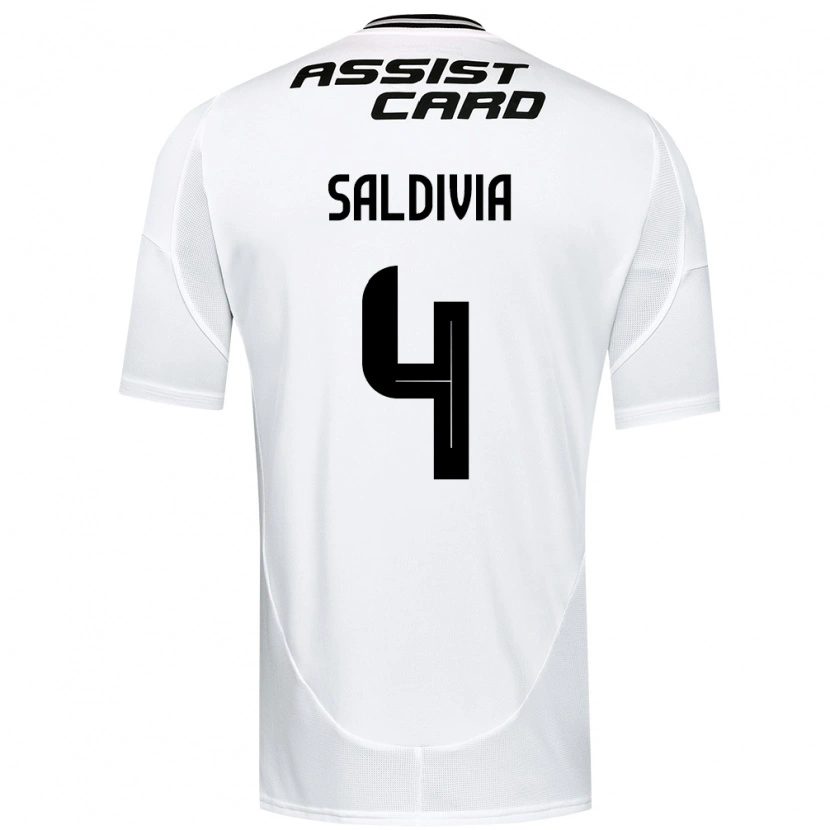 Danxen Damen Alan Saldivia #4 Schwarz Weiß Gelb Heimtrikot Trikot 2025/26 T-Shirt