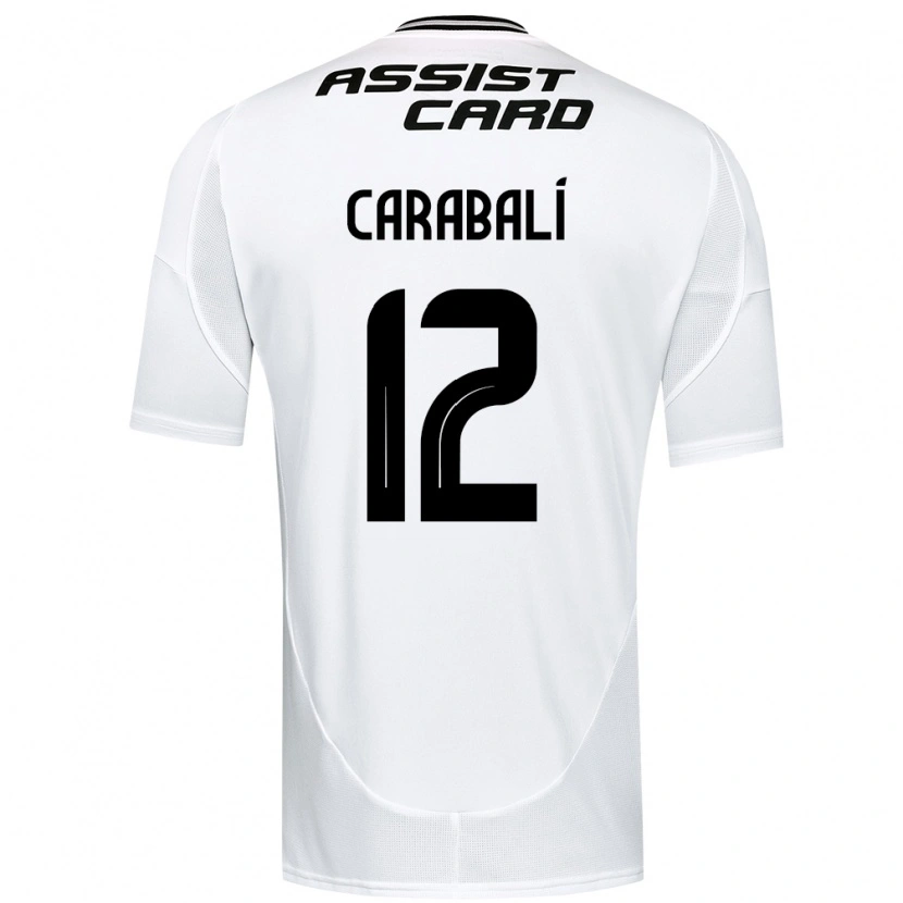 Danxen Damen Omar Carabalí #12 Schwarz Weiß Gelb Heimtrikot Trikot 2025/26 T-Shirt