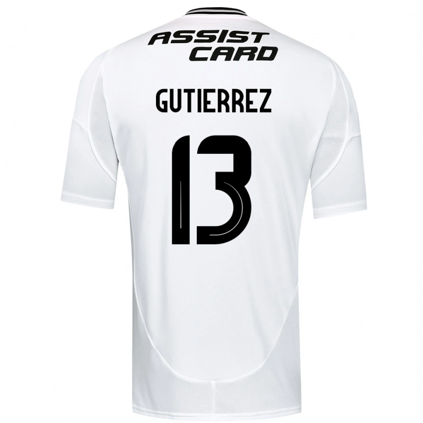 Danxen Damen Bruno Gutiérrez #13 Schwarz Weiß Gelb Heimtrikot Trikot 2025/26 T-Shirt