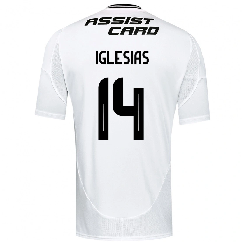 Danxen Damen Luciano Iglesias #14 Schwarz Weiß Gelb Heimtrikot Trikot 2025/26 T-Shirt