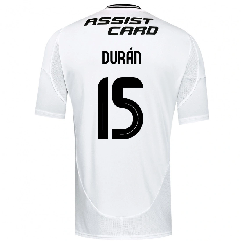 Danxen Damen José Durán #15 Schwarz Weiß Gelb Heimtrikot Trikot 2025/26 T-Shirt