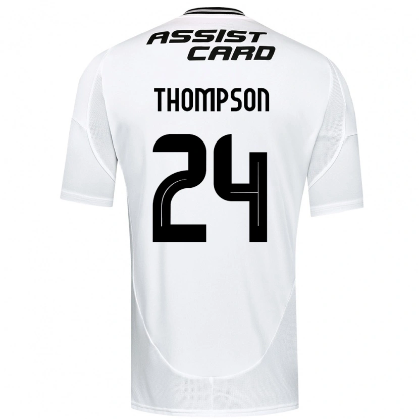 Danxen Damen Jordhy Thompson #24 Schwarz Weiß Gelb Heimtrikot Trikot 2025/26 T-Shirt