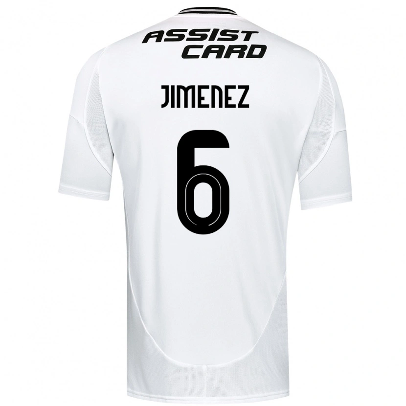 Danxen Damen Yastin Jiménez #6 Schwarz Weiß Gelb Heimtrikot Trikot 2025/26 T-Shirt