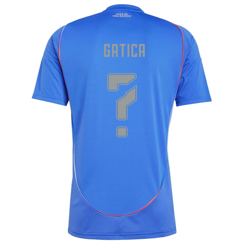 Danxen Damen José Gatica #0 Himmelblau Heimtrikot Trikot 2025/26 T-Shirt