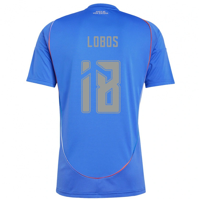 Danxen Damen Franco Lobos #18 Himmelblau Heimtrikot Trikot 2025/26 T-Shirt