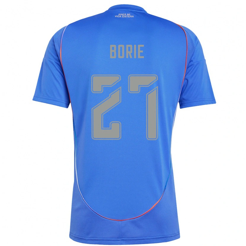 Danxen Damen Emilie Borie #27 Himmelblau Heimtrikot Trikot 2025/26 T-Shirt
