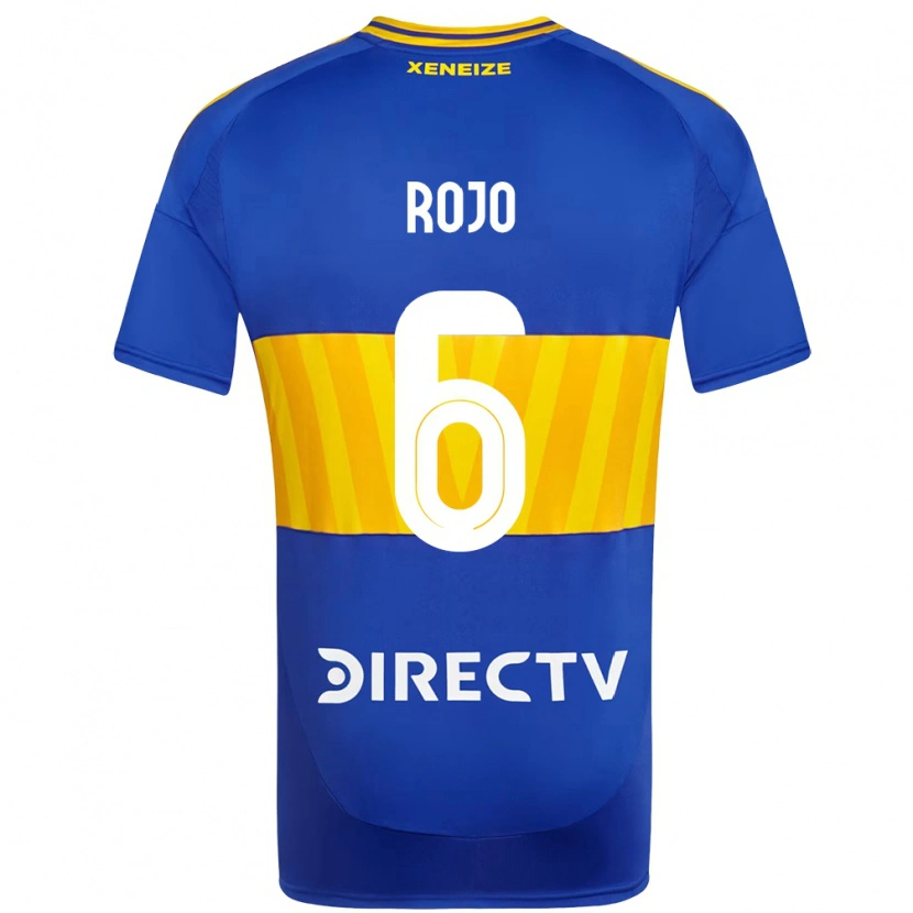 Danxen Damen Marcos Rojo #6 Königsblau Gelb Heimtrikot Trikot 2025/26 T-Shirt