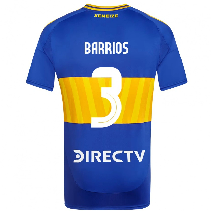 Danxen Damen Gabriela Barrios #3 Königsblau Gelb Heimtrikot Trikot 2025/26 T-Shirt