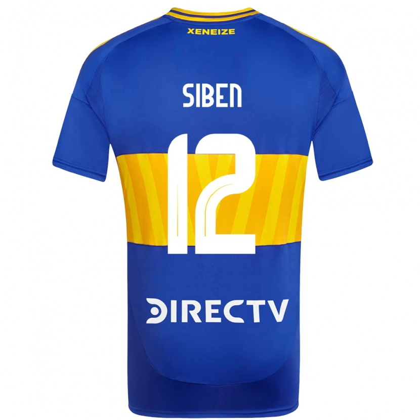 Danxen Damen Priscila Siben #12 Königsblau Gelb Heimtrikot Trikot 2025/26 T-Shirt